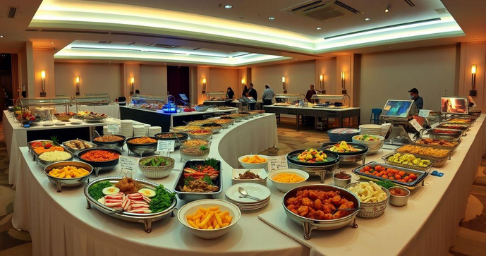 Mesas Buffet: Como Escolher a Ideal para Seu Evento e Impressionar os Convidados Mesas Buffet: Como Escolher a Ideal para Seu Evento e Impressionar os Convidados