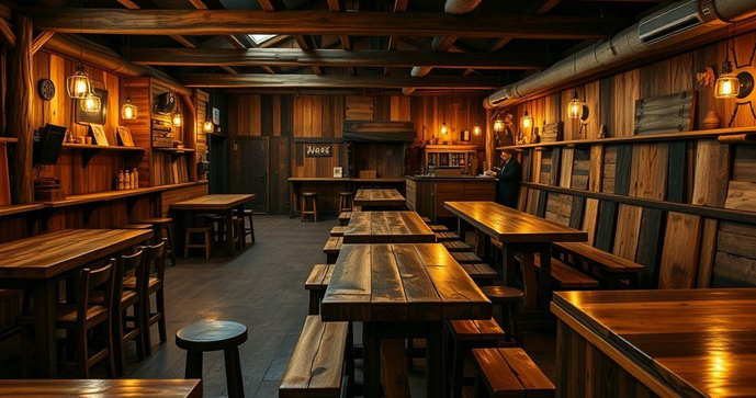 Mesas de Madeira para Bar que Transformam Seu Espaço Mesas de Madeira para Bar que Transformam Seu Espaço