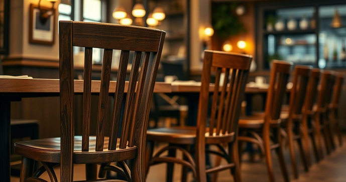 Cadeiras Bistrôs de Madeira para Ambientes Elegantes Cadeiras Bistrôs de Madeira para Ambientes Elegantes