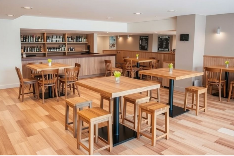 Descubra as Melhores Mesas de Madeira para Lanchonetes