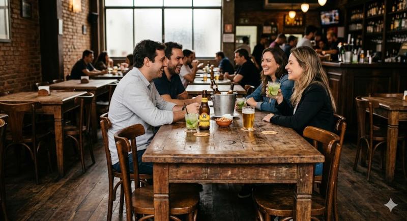 Mesas de Madeira para Bar: Como Escolher o Modelo Ideal para Seu Espaço
